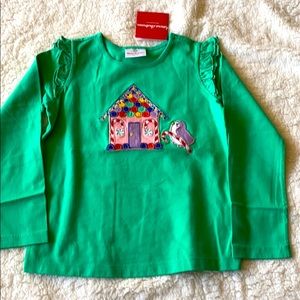 Hanna Andersson gingerbread house top size 6-7